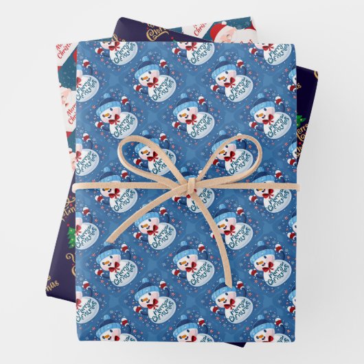 kerstpapier inpakpapier vel (In situ)