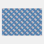 kerstpapier inpakpapier vel (Voorkant)