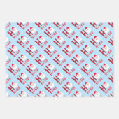 kerstpapier inpakpapier vel (Voorkant 3)