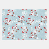 kerstpapier inpakpapier vel (Voorkant)