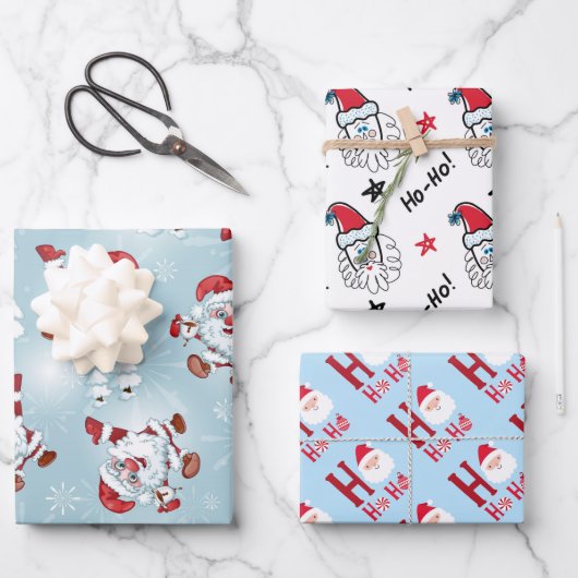 kerstpapier inpakpapier vel (Voorkant)