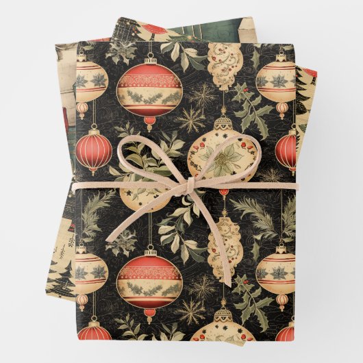  kerstpapier inpakpapier vel (In situ)