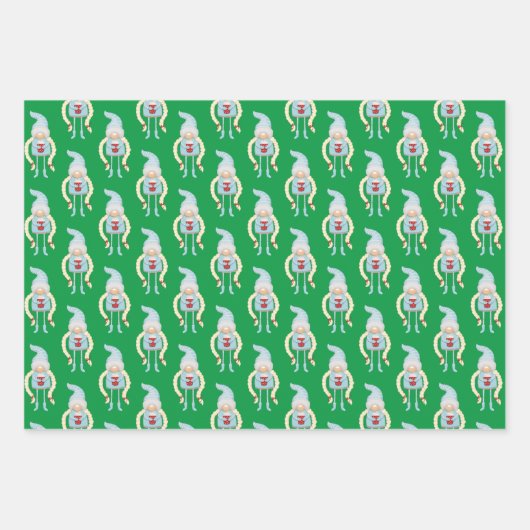 kerstpapier inpakpapier vel (Voorkant 2)