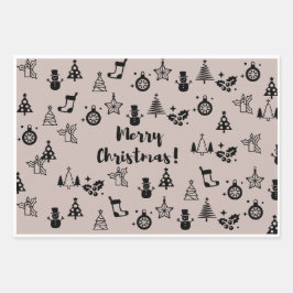 kerstpapier inpakpapier vel