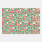 kerstpapier inpakpapier vel (Voorkant)