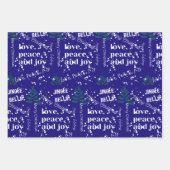 kerstpapier inpakpapier vel (Voorkant 2)