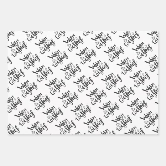 kerstpapier inpakpapier vel (Voorkant)