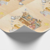 kerstpapier Jesus Angel Cadeaupapier (Hoek)