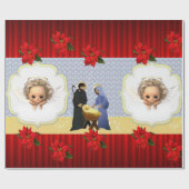 kerstpapier Jesus Angel Cadeaupapier (Vlak)