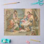 kerstpapier, Jezus Christus Tissuepapier (Craft)