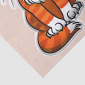 kerstpapier kat tissuepapier (Detail)