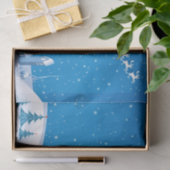 Kerstpapier/kerstman/kerstman/slee Tissuepapier (Geschenk)