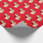 kerstpapier — Little Angel Cadeaupapier (Hoek)