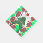 Kerstpapier, luiers, Footballs sport Servet (Hoek)