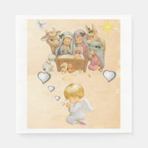 Kerstpapier luiers, Jezus Christus Servet