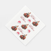 kerstpapier luiers, kerstcadeautjes kerstcadeautje servet (Hoek)