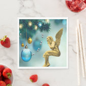 Kerstpapier Luiers, pretkerst, Angel Servet (Insitu)