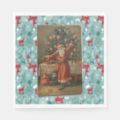 Kerstpapier, luiers, prettige kerst,  servet (Voorkant)