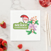 kerstpapier luiers, prettige kerstkerstkerstkerstk servet (Insitu)