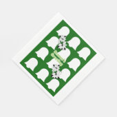 Kerstpapier Luiers, Seizoenen Greetings Servet (Hoek)