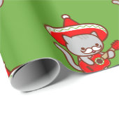 kerstpapier - MEOWIACHI CAT Cadeaupapier (Rol Hoek)