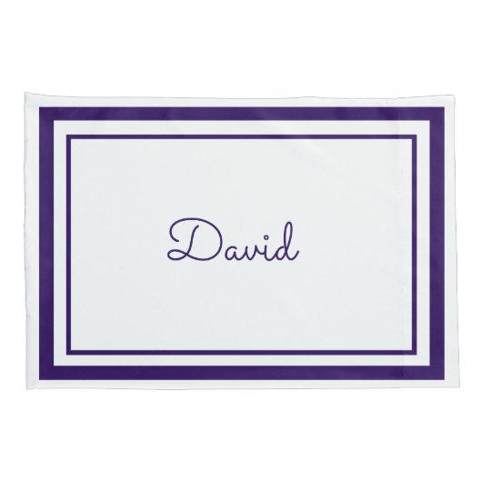 kerstpapier met aangepaste kerstnaam van Kussenslo Kussensloop (Achterkant-Rechts)