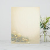 kerstpapier met briefhoofd (Staand voorkant)