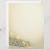 kerstpapier met briefhoofd (Voorkant / Achterkant)