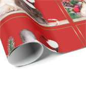 kerstpapier met bulledog cadeaupapier (Rol Hoek)