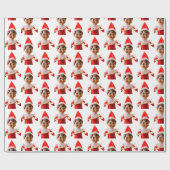 kerstpapier met elastische vulling cadeaupapier (Vlak)