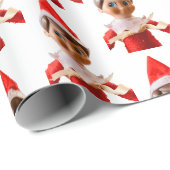 kerstpapier met elastische vulling cadeaupapier (Rol Hoek)