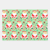 kerstpapier met Football-inpakken Inpakpapier Vel (Voorkant 3)