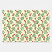 kerstpapier met Football-inpakken Inpakpapier Vel (Voorkant 2)