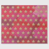 kerstpapier met glitter-stars en cadeautjes cadeaupapier (Vlak)