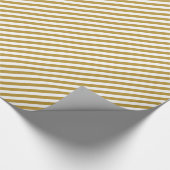 kerstpapier met gouden streping cadeaupapier (Hoek)