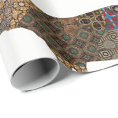 kerstpapier met hippopotamus-overvulling cadeaupapier (Rol Hoek)