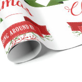 kerstpapier met hoge hop-overlooppapier cadeaupapier (Rol Hoek)