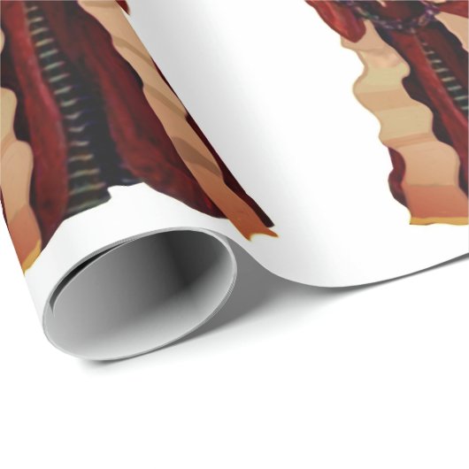 kerstpapier met inpakken cadeaupapier (Rol Hoek)