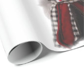 kerstpapier met inpakken cadeaupapier (Rol Hoek)