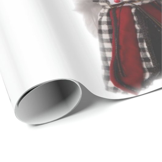 kerstpapier met inpakken cadeaupapier (Rol Hoek)