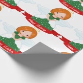 kerstpapier met inpakken cadeaupapier (Hoek)