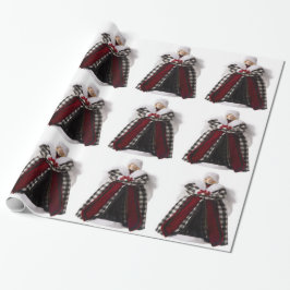 kerstpapier met inpakken cadeaupapier