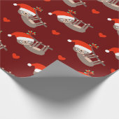 kerstpapier met kerstboomgaard cadeaupapier (Hoek)