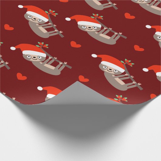 kerstpapier met kerstboomgaard cadeaupapier (Hoek)