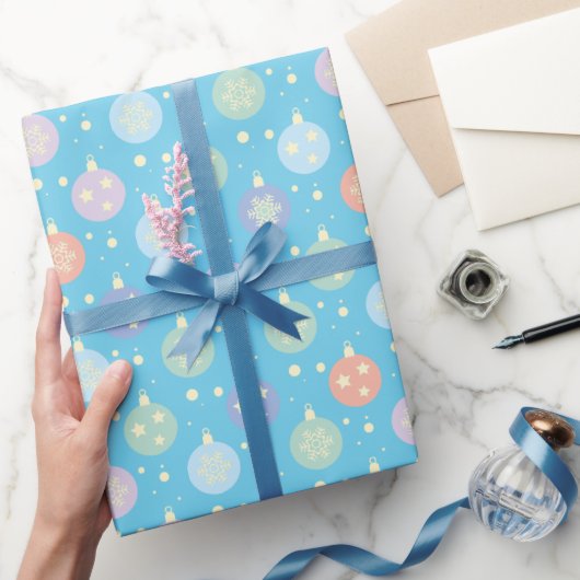 kerstpapier met kerstbroodsneeuw cadeaupapier (Geschenken)