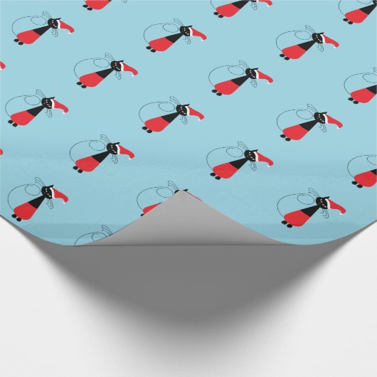 kerstpapier met kerstcadeautjes voor kerstcadeautj cadeaupapier (Hoek)