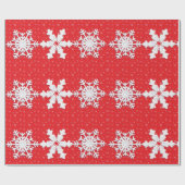 kerstpapier met kersttekens cadeaupapier (Vlak)