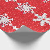 kerstpapier met kersttekens cadeaupapier (Hoek)