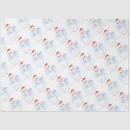 kerstpapier met llamas-tissue tissuepapier