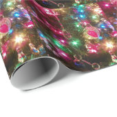 kerstpapier met magnetisch ompakken cadeaupapier (Rol Hoek)